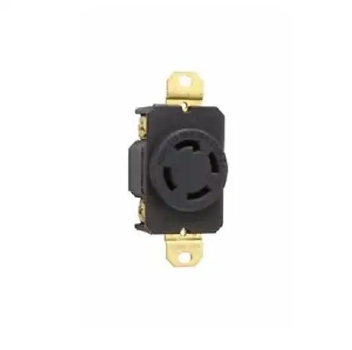 P & S L1530-R Turnlok Single Receptacle 4-Wire 30A 250V L15-30R Qty-10