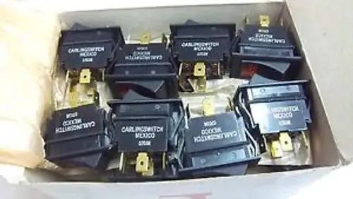 Of 40 Carling Switches 0703R Ltigk51-6M-Bl-Am-Wbl-Xlf1 Ltigk516Mblamwbl