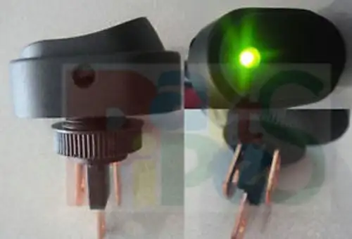 60Pcs Indicator Led Waterproof 30Amp 12V Rocker Switch G20D