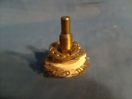 Ross Rotary Switch # 51-162 5A 115VAC 2 Sect