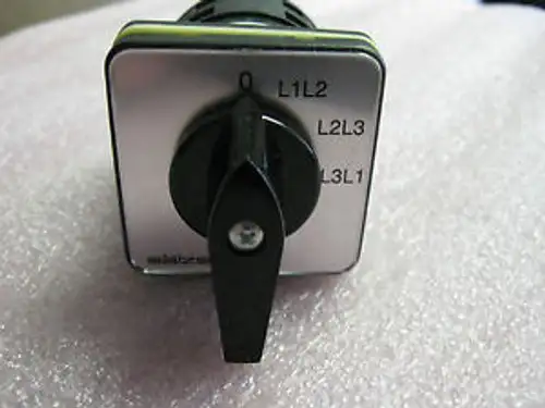 SALZER M221-61312-003F1 ROTARY CAM SWITCH