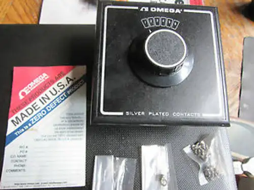 Omega Engineering Oswt-6 / Oswt6 Selector Switch 5 / 6Pos.(New)