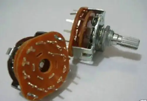 120Pc Rotary Switch Potentiometer 1 Pole 12 Position 12Ps