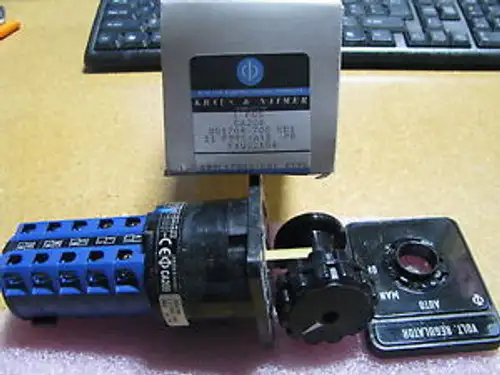 Kraus & Naimer Rotary Switch # Ca20Bus1704-700Kd1 Nsn: 5930-01-283-8030