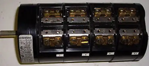 Entrelec Rotary Switch Type 0-125 100 A 600 V 50 Hp