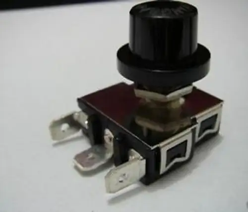 Pkg300 Heavy Duty Rotary Spdt On/Off/On Square Switch Rs1