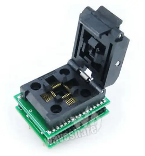 LQFP32 TQFP32 QFP32 to DIP 7x7 mm 0.8Pitch IC Socket Program Programming Adapter