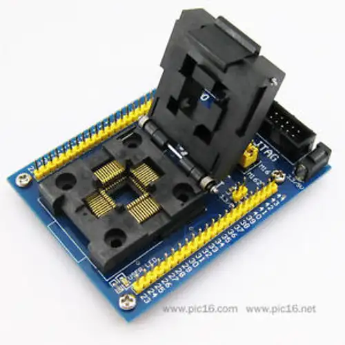 AVR M16 QFP44 TQFP44 ISP Programmer Adapter