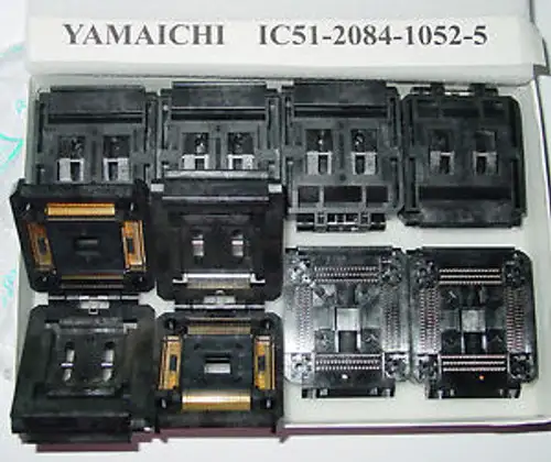 New Yamaichi Electronics - Ic Socket - Ic51-2084-1052-5 208 Qfp