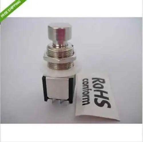 100P Mini 12Mm 9-Pin 3Pdtguitar Effect Stomp Footswitch For True Bypass L9P Teng