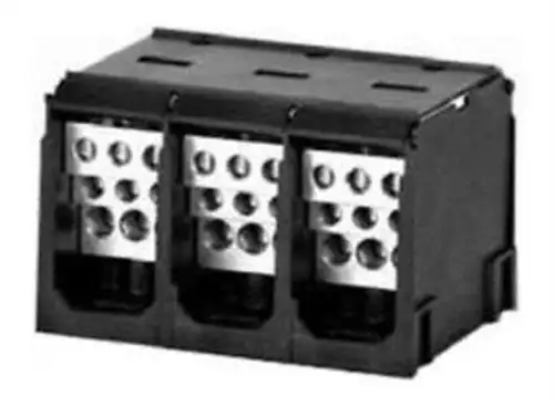 96F4475 Marathon-1413400-Terminal Block Barrier 3Pos 16-10Awg