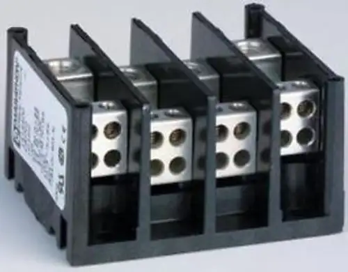 96F4481 Marathon-1414400-Terminal Block Barrier 4Pos 16-10Awg