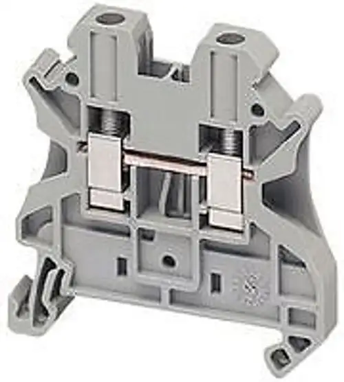 Schneider Electric Nsytrv42 Terminal Block Din Rail 2Pos 26-10A...(50 Pieces)