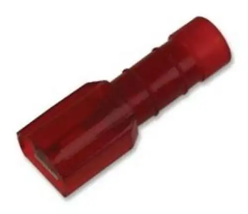 33F1367 Thomas & Betts-18Rad-18277-Terminal Female Disconnect 0.187In Red