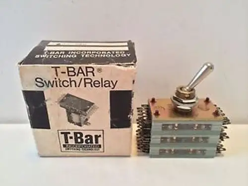 New T-Bar Inc Toggle Switch / Relay 802-36C 80236C