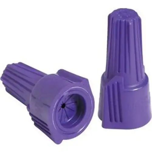 Ideal 30-265 Aluminum To Copper Wire Connector Purple Of 100
