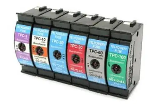 Bussmann TPC Telpower Fuses 80VDC 3-100 Amps. Assorted 57pcs