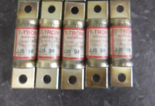 New Bussmann JJS-90 Amp Fuses Class T T-TRON 600 Volt A6T90 JLLS90