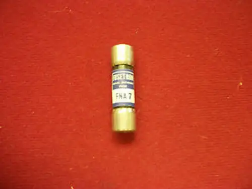 OF 5 BUSSMAN FNA-7 FUSES 7 AMPS 125VAC