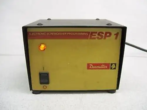 MX-534 DESOUTTER ELECTRONIC SCREWDRIVER PROGRAMMING ESP1