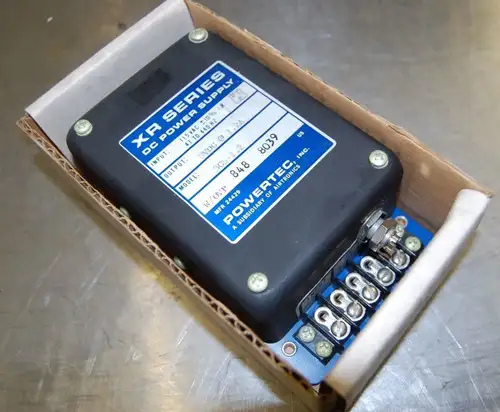 Powertec XR Series DC Power Supply Model: 3C5-1.2 5VDC 1.2A