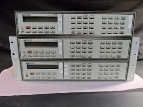 (3x) HP 3488A Switch Control Unit