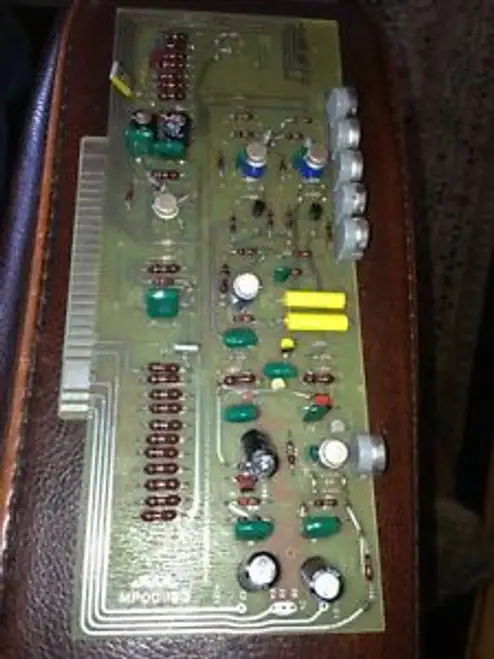 JEOL JEM 100CX MP001183 Electron Image Amp Circuit Board For Electron Microscope