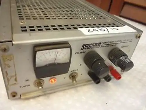 Sorensen Power Supply Qrd 40-75 (Raytheon Co.) (Item # 248/15)