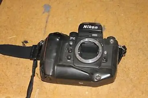 Nikon F4 Camera With The Mb-21