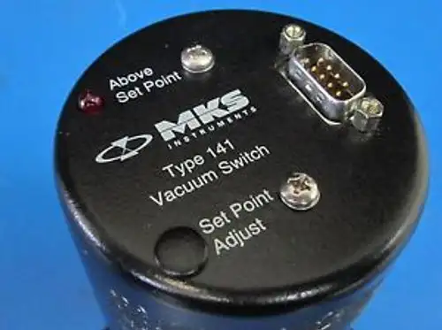 Mks Baratron Modelo 141A-13957 ----S 0-10 Torr + 24V Interruptor de Vacío Tipo 141 Usa