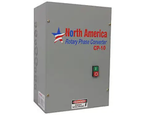 Cp-10 Pro-Line 10Hp Rotary Phase Converter Control Panel - Loaded With Features