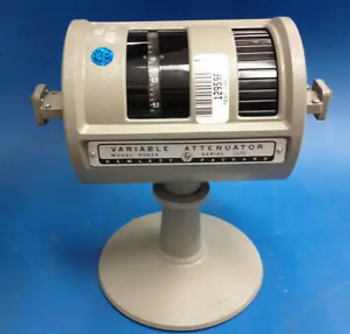Hp Agilent Rf R382A Waveguide Variable Attenuator Wr-28 Mil 26.5 To 40 Ghz