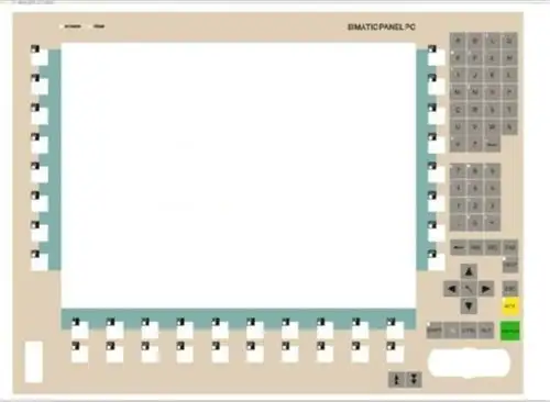 Siemens Pc670 6Av7615-0Ab32-0Ch0 Keypad Membrane
