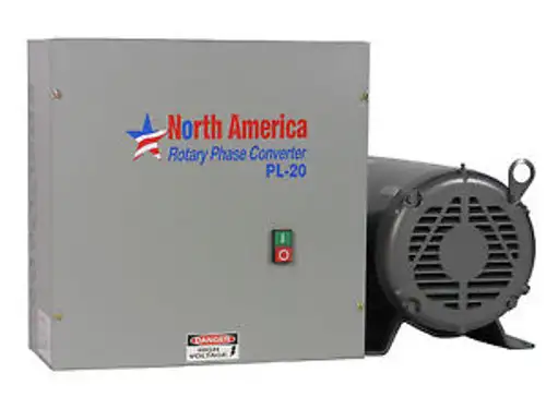 Pl-20 Pro-Line 20Hp Rotary Phase Converter - Built-In Starter Made In Usa