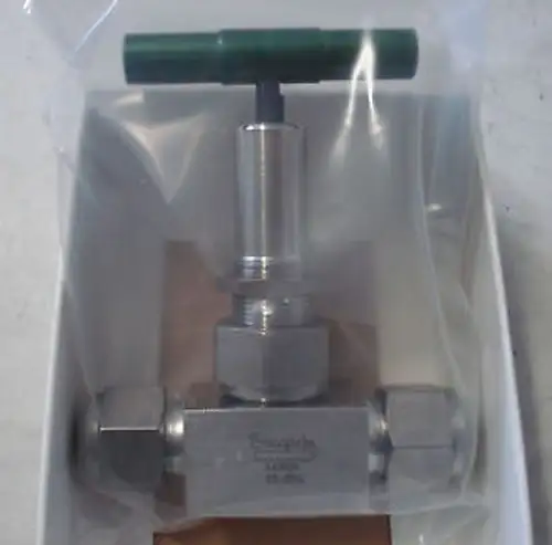 Swagelok Ss-8Bg Valve Ss Bellows-Sealed Gasketed Spherical Stem Tip 1/2In Tube F