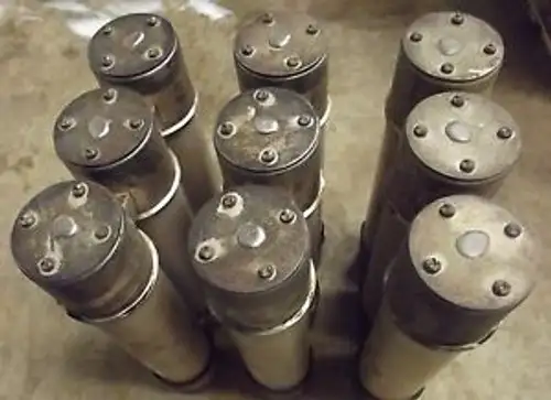 3 Allis Chalmers Triple Barrel Current Limiting Fuses 48Fm36X6 2.4/4.8 Kv-Ac