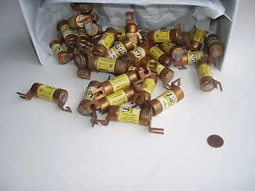 Pack Of 34 Nos Bussman Fast Acting Hrc Ii Fuses Cgl-40 40Amp