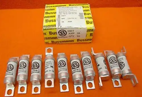 10 Buss 35Et 35 Amp 660 Volt Ac Vac 35-Et Bussmann Cooper