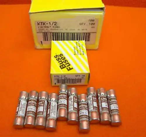 100 Buss Ktk-1/2 Limitron Fuse Ktk1/2 600 Volt
