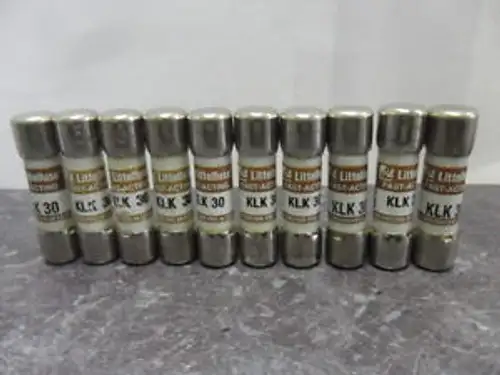 Littelfuse KLK-30 Amp Fuses Bussmann KTK 30 600 Volts