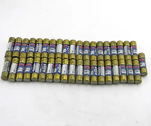 Pack of 39 BUSSMANN FUSETRON DUAL-ELEMENT CLASS F9 FUSES FRN-1/2 250 V