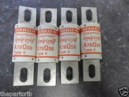 Shawmut A70Q50 Type 4 Semiconductor Fuses Bussmann FWP-50 50 Amp 700V