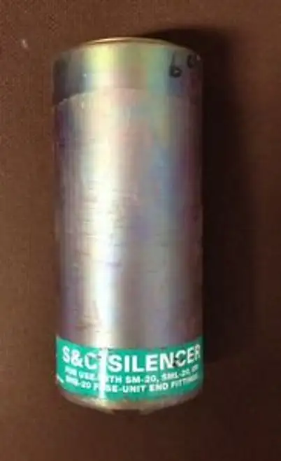 S&C Silencer For Use With SM-20 SML-20 SME-20 End Fitting