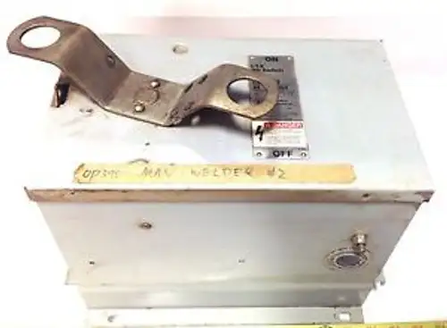 I-T-E 60A 600Vac Hp-15/30 3-Phase Bd Switch Plug Bos14352