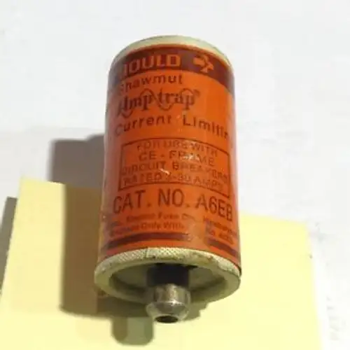 A6Eb Gould Shawmut Amp-Trap Current-Limiting Fuse 3-30A 600V