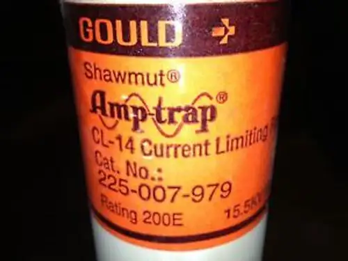 225-007-979 Gould Shawmut Fuse 200E 15.5Kv Cl-14