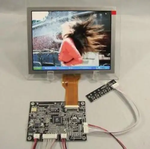 VGA+2AV+Revering driver board KYV-N2 V1+8inch 800600 lcd panel EJ080NA-05B