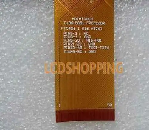New for HOTATOUCH C196150B1-FPC726DR Touch Screen glass with
