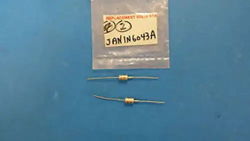 (1 PC) JAN1N6043A 1500 W BIDIRECTIONAL SILICON TVS DIODE DO-13