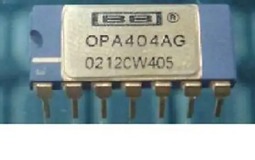 Difet Operational Amplifier Ic Opa404 / Opa404Ag (New)